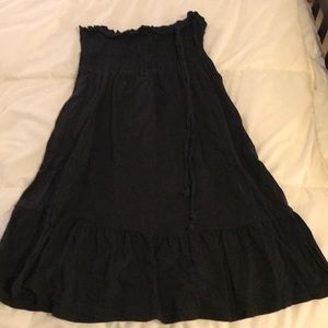 Swim suit cover. Strapless.